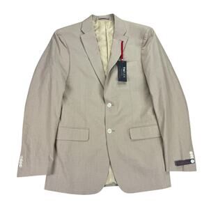 Tommy Hilfiger Mens TH Flex Modern Fit Suit Jacket Tan 38L